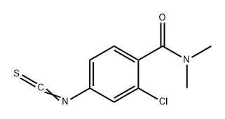 Benzamide, 2-chloro-4-isothiocyanato-N,N-dimethyl- Structural