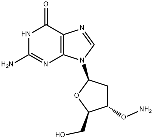 Guanosine, 3'-O-amino-2'-deoxy- Structural