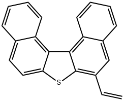 Dinaphtho[2,1-b:1',2'-d]thiophene, 6-ethenyl- Structural