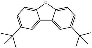 Dibenzofuran, 2,8-bis(1,1-dimethylethyl)- Structural