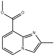 Imidazo[1,2-a]pyridine-8-carboxylic acid, 2-methyl-, methyl ester Structural