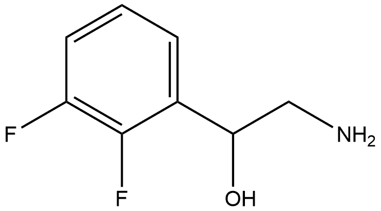 Benzenemethanol, α-(aminomethyl)-2,3-difluoro- Structural