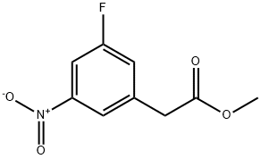 Methyl 3-fluoro-5-nitrophenylacetate Structural