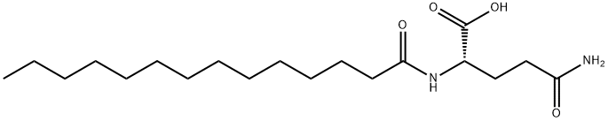Glutamine, N2-(1-oxotetradecyl)- Structural