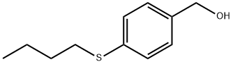 Benzenemethanol, 4-(butylthio)- Structural