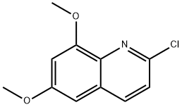 Quinoline, 2-chloro-6,8-dimethoxy- Structural