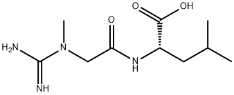 L-Leucine, N-(aminoiminomethyl)-N-methylglycyl- Structural