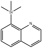 Quinoline, 8-(trimethylsilyl)- Structural