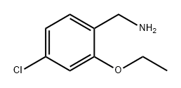 Benzenemethanamine, 4-chloro-2-ethoxy- Structural