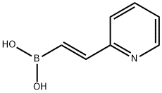 Boronic acid, B-[(1E)-2-(2-pyridinyl)ethenyl]- Structural