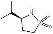 Isothiazolidine, 3-(1-methylethyl)-, 1,1-dioxide, (3S)- Structural