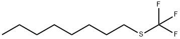Octane, 1-[(trifluoromethyl)thio]- Structural