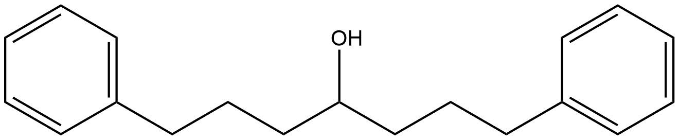 Benzenebutanol, α-(3-phenylpropyl)- Structural