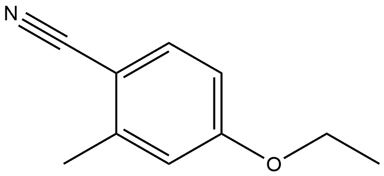 Benzonitrile, 4-ethoxy-2-methyl- Structural
