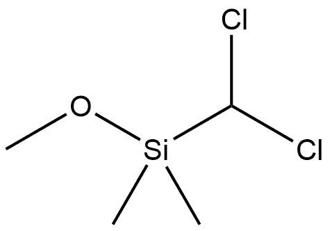 Silane, (dichloromethyl)methoxydimethyl- Structural