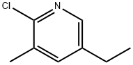 Pyridine, 2-chloro-5-ethyl-3-methyl- Structural