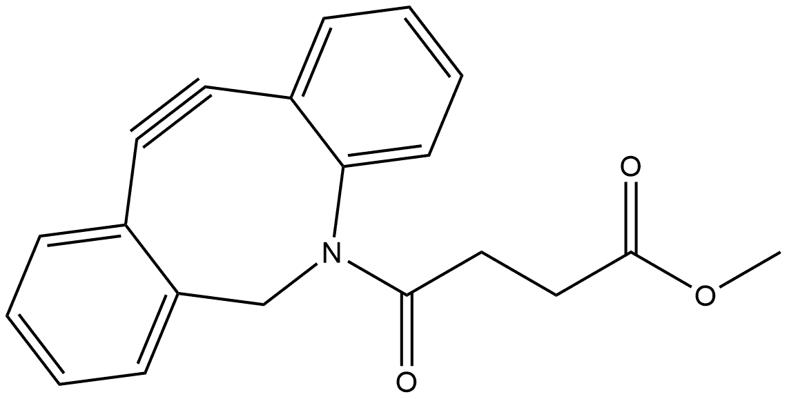 Dibenz[b,f]azocine-5(6H)-butanoic acid, 11,12-didehydro-γ-oxo-, methyl ester Structural