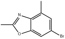 Benzoxazole, 6-bromo-2,4-dimethyl- Structural