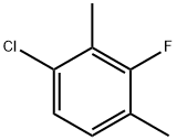Benzene, 1-chloro-3-fluoro-2,4-dimethyl- Structural