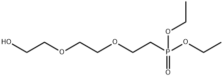 Diethyl-(2-{2-[2-(2-hydroxy-ethoxy)-ethoxy]-ethoxy}-ethyl)phosphonate Structural