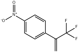 Benzene, 1-nitro-4-[1-(trifluoromethyl)ethenyl]- Structural