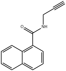 N-(Prop-2-yn-1-yl)naphthalene-1-carboxamide Structural