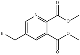 Dimethyl 3-Bromomethylpyridine-5,6-dicarboxylate Structural
