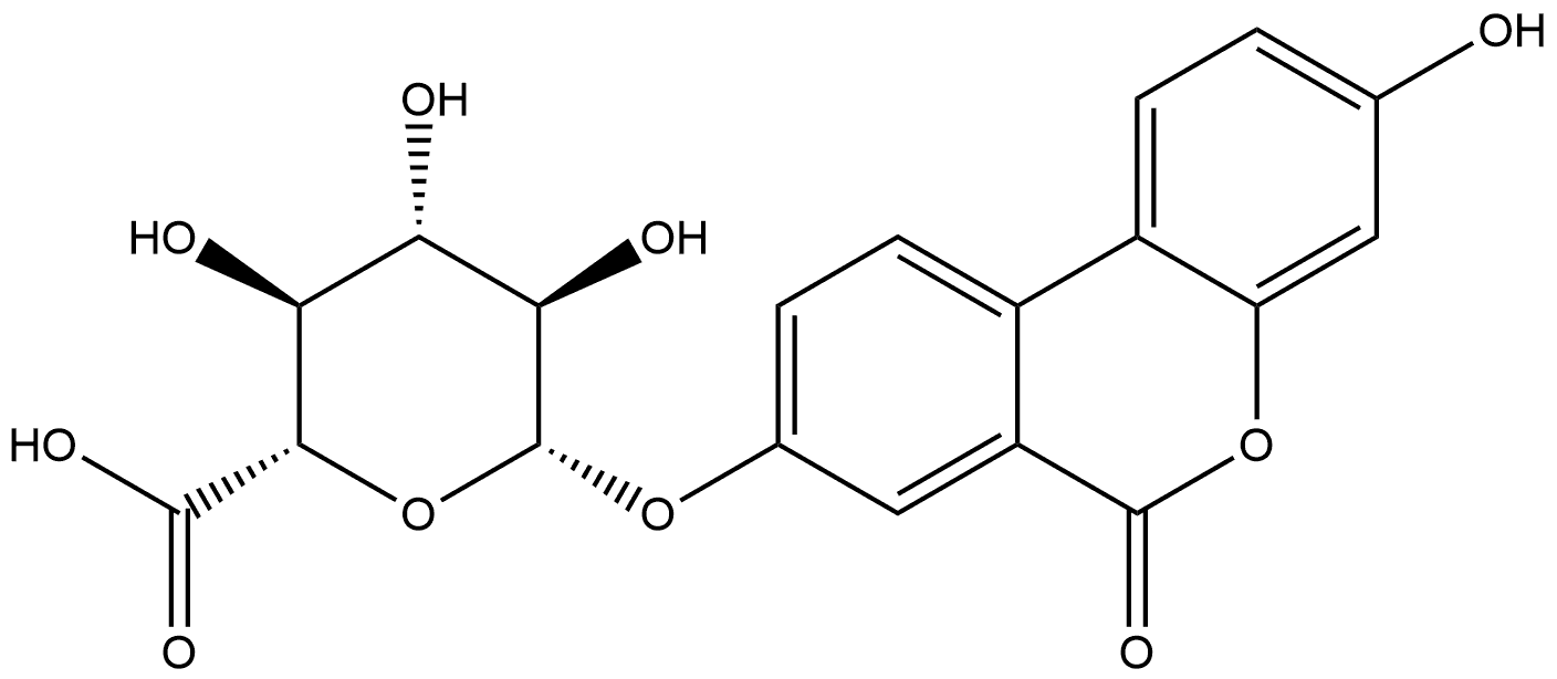 Urolithin A Glucuronide Structural