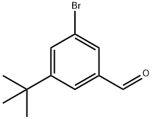 Benzene, 1-bromo-3-(cyclopropylmethyl)-5-(1,1-dimethylethyl)- Structural