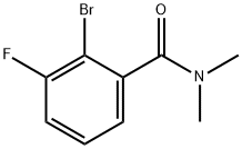 Benzamide, 2-bromo-3-fluoro-N,N-dimethyl- Structural
