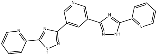 Pyridine, 3,?5-?bis[5-?(2-?pyridinyl)?-?1H-?1,?2,?4-?triazol-?3-?yl]?- Structural