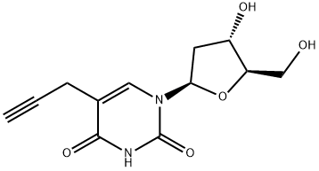 Uridine, 2'-deoxy-5-(2-propyn-1-yl)- Structural