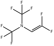 vinylamine-2,2-difluoro-N,N-bis(trifluoromethyl) Structural