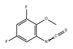 Benzene, 1,5-difluoro-3-isothiocyanato-2-methoxy- Structural