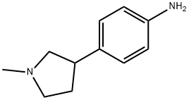 Benzenamine, 4-(1-methyl-3-pyrrolidinyl)- Structural