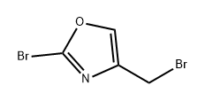 Oxazole, 2-bromo-4-(bromomethyl)- Structural