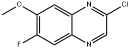 Quinoxaline, 2-chloro-6-fluoro-7-methoxy- Structural