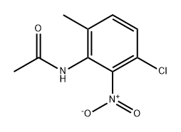 Acetamide, N-(3-chloro-6-methyl-2-nitrophenyl)- Structural