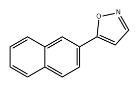 Isoxazole, 5-(2-naphthalenyl)- Structural