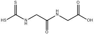 Glycine, N-[[(dithiocarboxy)amino]acetyl]- (9CI) Structural