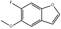 Benzofuran, 6-fluoro-5-methoxy- Structural