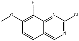 Quinazoline, 2-chloro-8-fluoro-7-methoxy- Structural