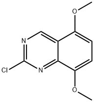 Quinazoline, 2-chloro-5,8-dimethoxy- Structural