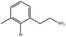 Benzeneethanamine, 2-bromo-3-methyl- Structural