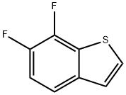 Benzo[b]thiophene, 6,7-difluoro- Structural