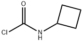 N-cyclobutylcarbamoyl chloride Structural