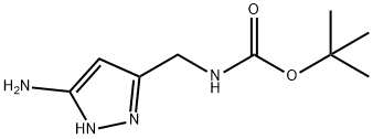 tert-butyl N-[(3-amino-1H-pyrazol-5-yl)methyl]carbamate
