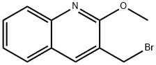 Quinoline, 3-(bromomethyl)-2-methoxy- Structural