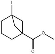 Bicyclo[3.1.1]heptane-1-carboxylic acid, 5-iodo-, methyl ester Structural