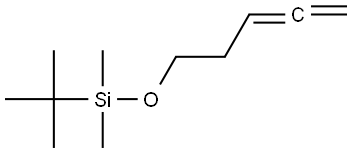 Silane, (1,1-dimethylethyl)dimethyl(3,4-pentadien-1-yloxy)- Structural